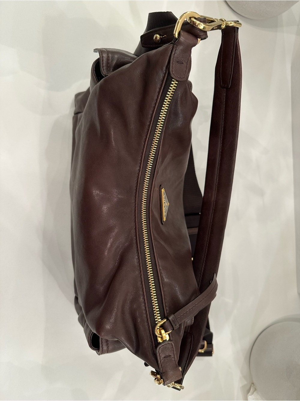 Prada Explore Large Napa Leather Bag- 100% Authentic - Picture 10 of 16